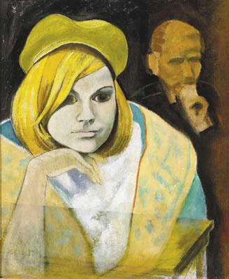 GIRL IN YELLOW BERET