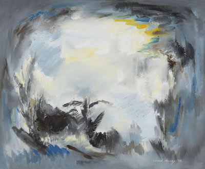 LANDSCAPE, 1984 by Carmel Mooney - Auction record, sale price, and art valuation. Compare with similar artists and explore comparable artworks.