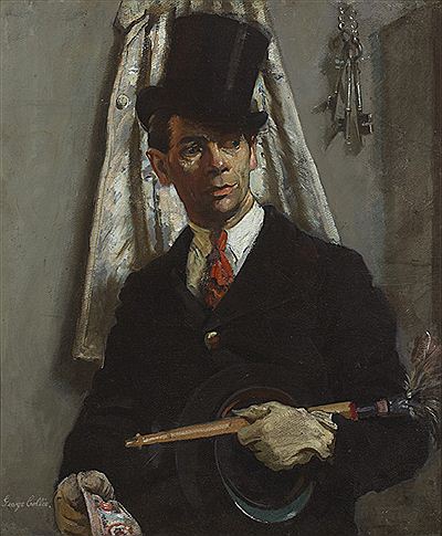Portrait of George Collie: SELF PORTRAIT, c.1930-1940s