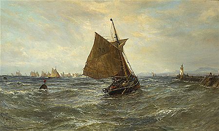 IRISH TRAWLERS IN DUBLIN BAY