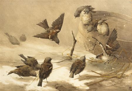 IN DANGER, 1889 by Helen O'Hara - Auction record, sale price, and art valuation. Compare with similar artists and explore comparable artworks.