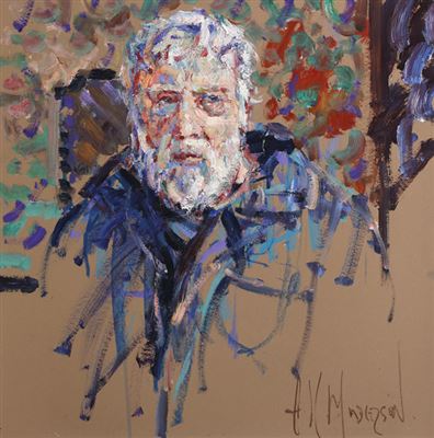 Portrait of Arthur Karel Maderson: SELF PORTRAIT, OCTOBER, 1998