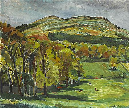 WICKLOW LANDSCAPE, SUGARLOAF, 1961