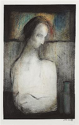 FIGURE IN INTERIOR and NUDE IN INTERIOR (A PAIR)