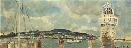 DUN LAOGHAIRE HARBOUR by Liam C Martin - Auction record, sale price, and art valuation. Compare with similar artists and explore comparable artworks.