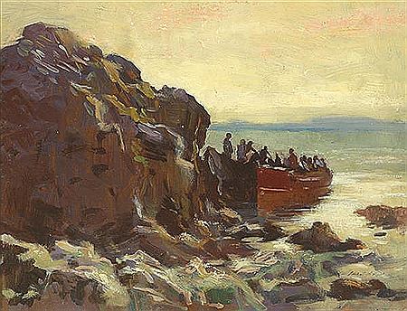RETURNING FROM IRELAND'S EYE