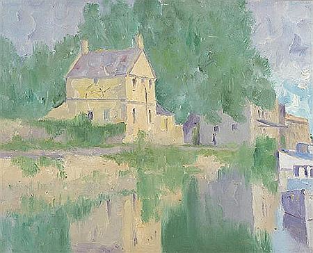 LUCAN COTTAGE by James Nolan - Auction record, sale price, and art valuation. Compare with similar artists and explore comparable artworks.