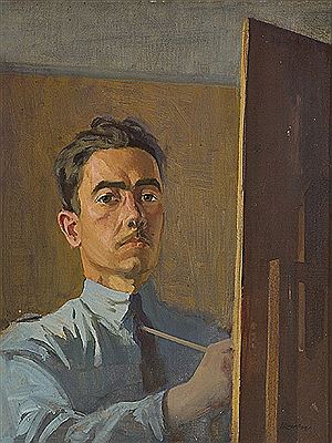 Portrait of Gerald J Bruen: SELF PORTRAIT