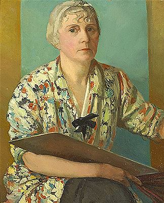 Portrait of Moyra Aloysius Barry: SELF PORTRAIT