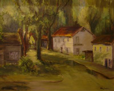 Brown Country Street Scene by Ida Nash Gordon - Auction record, sale price, and art valuation. Compare with similar artists and explore comparable artworks.