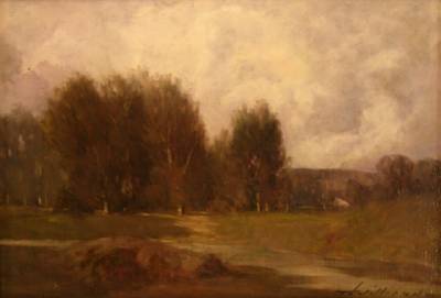 Indiana Farm by Thomas Jefferson Willison - Auction record, sale price, and art valuation. Compare with similar artists and explore comparable artworks.