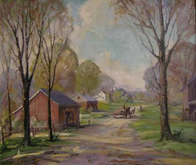 The House by the Side of the Road by Georges La Chance - Auction record, sale price, and art valuation. Compare with similar artists and explore comparable artworks.