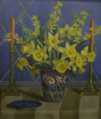 Floral Still Life by Edna Cathell - Auction record, sale price, and art valuation. Compare with similar artists and explore comparable artworks.
