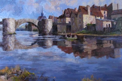 Sample artwork by Ronald Mack (20th century), known for coastals (no boat) - View similar artists and auction records