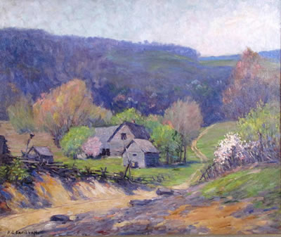 Indiana Late Summer/Early Autumn Farm Landscape