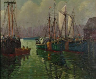 Sample artwork by Frederick Polley (1875 - 1957), known for etcher-architectural, illustrator - View similar artists and auction records