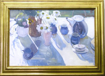 "Daisies in Shadow"