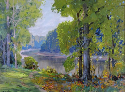 "White River Near Butler University, Indianapolis"