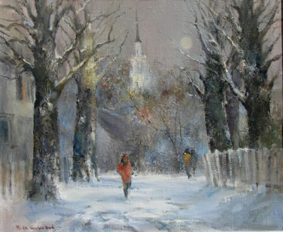 Indianapolis city scene