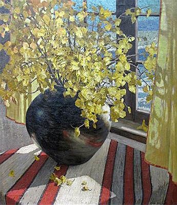 "Olla with Aspens"