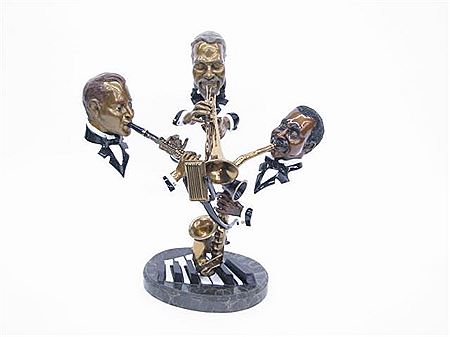 "Sunday Morning Jazz" by Paul Douglas Wegner - Auction record, sale price, and art valuation. Compare with similar artists and explore comparable artworks.