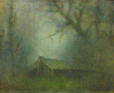 Landscape with Cabin