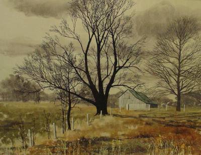 Autumn Indiana Farm