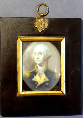 Portrait of General George Washington In Uniform as General of the Continental Army
