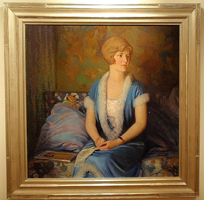 Society portrait of female