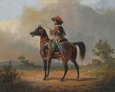 Spanischer Reiter by Felice Cerruti-Beauduc - Auction record, sale price, and art valuation. Compare with similar artists and explore comparable artworks.