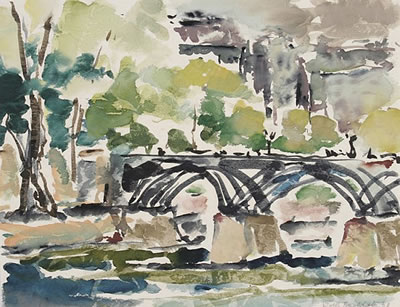 Paris, Pont des Arts.
