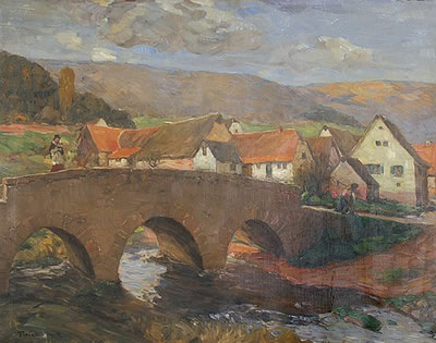 Sample artwork by Franz Wallischeck (1865 - 1941), known for painting - View similar artists and auction records