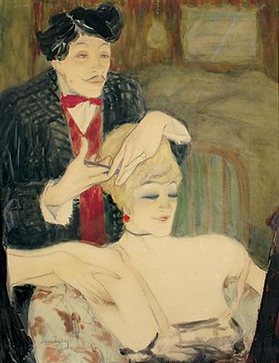 Der Friseur.