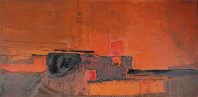 Red landscape