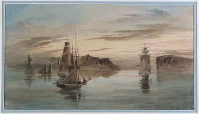 Off Sydney harbour by William Henry Raworth - Auction record, sale price, and art valuation. Compare with similar artists and explore comparable artworks.