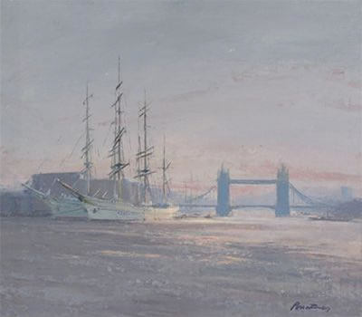 Tall ships and Tower Bridge