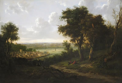 View of Cowes on the Isle of Wight