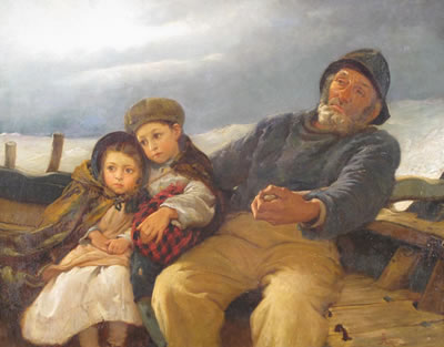 Sample artwork by Alfred Edward Emslie (1848 - 1918), known for painting - View similar artists and auction records