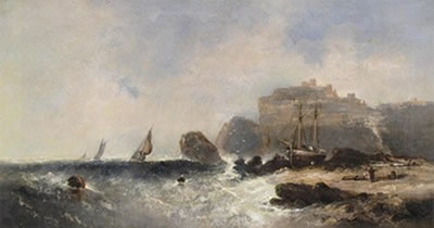View on the East Coast, possibly Bamburgh