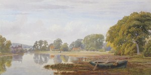 A Tidal River Beaulieu, Hants by William James Ferguson - Auction record, sale price, and art valuation. Compare with similar artists and explore comparable artworks.