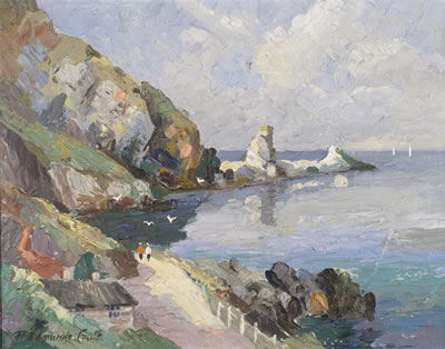 Sample artwork by Harry Edmunds Crute (1888 - 1975), known for painting - View similar artists and auction records
