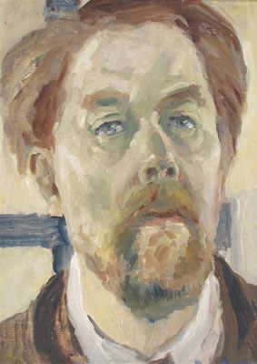 Portrait of Ronald Ossory Dunlop: Self-portrait