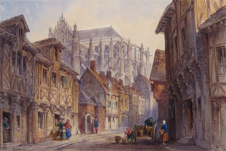 Abbeville; Beauvais (pair) by Edwin Dolby - Auction record, sale price, and art valuation. Compare with similar artists and explore comparable artworks.