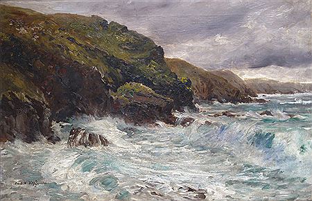 Cornish coastal scene