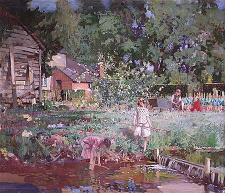 By the dam by Frederick Appleyard - Auction record, sale price, and art valuation. Compare with similar artists and explore comparable artworks.