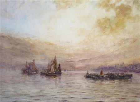 The lower reaches of the Thames