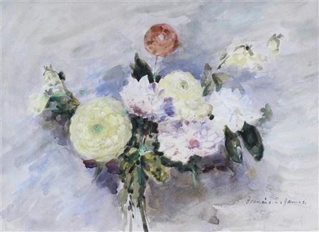 Sample artwork by Francis Edward James (1850 - 1920), known for painting - View similar artists and auction records