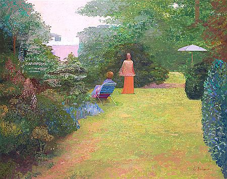 The garden by Lionel Bulmer - Auction record, sale price, and art valuation. Compare with similar artists and explore comparable artworks.
