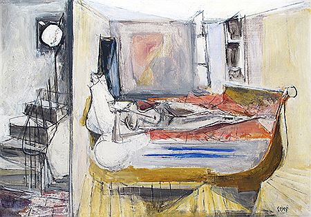 Intérieur au Lit