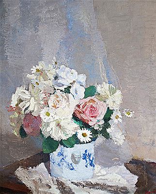 Still life of summer flowers